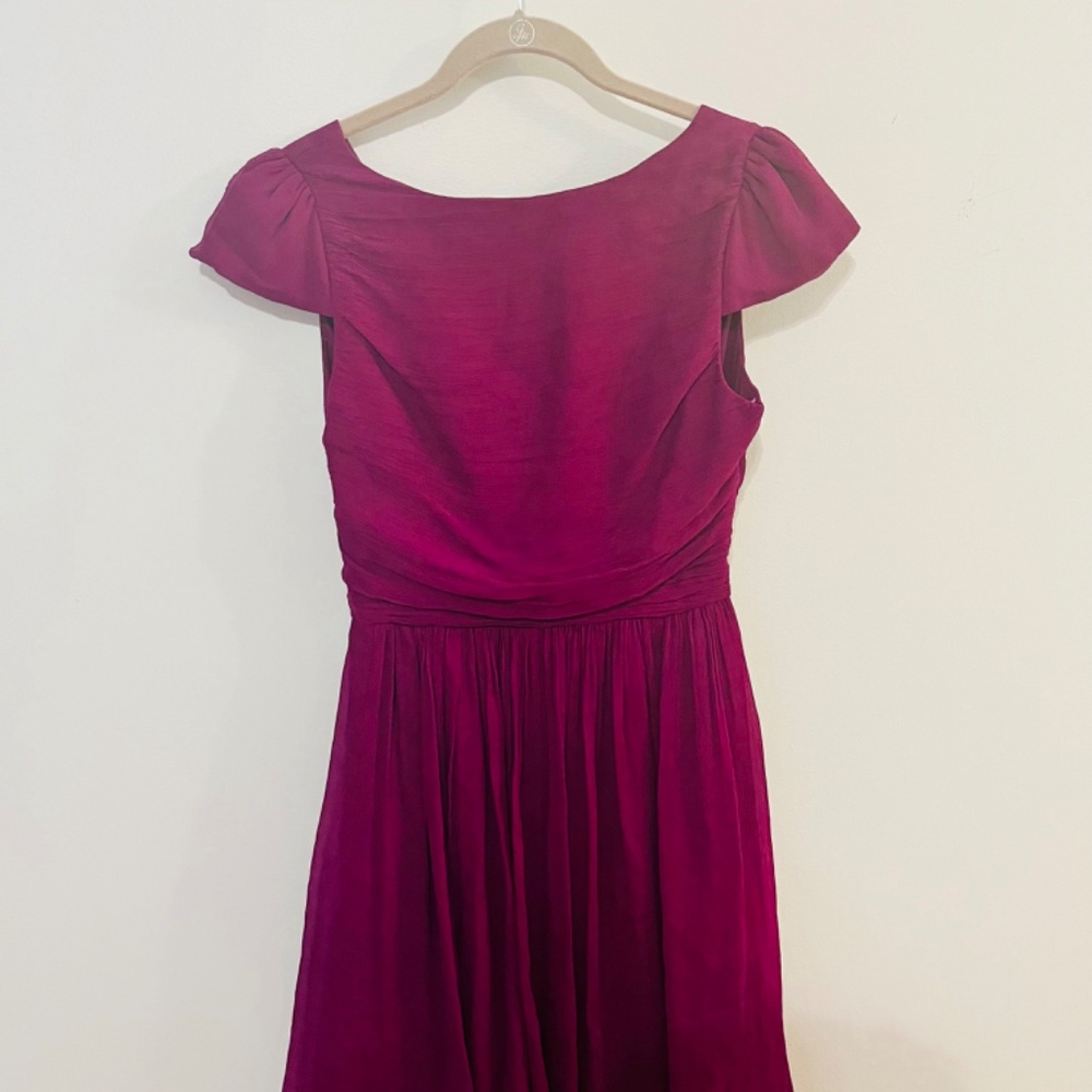J Crew Chiffon Cocktail Dress - Picture 5 of 5